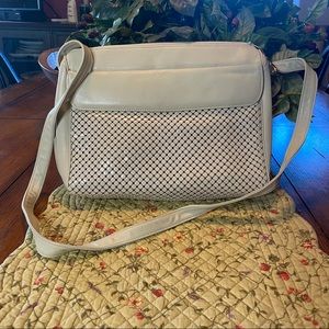 Whiting & Davis vintage beaded mesh crossbody
